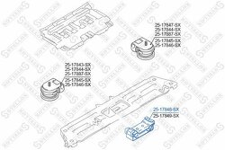 Подушка двигателя задняя Suzuki Grand Vitara/Escudo JB416/JB420/JB627 <2006