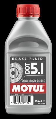 Motul dot 5.1 brake fluid (0.5l)_жидкость тормозная dot 5.1 (синт.)