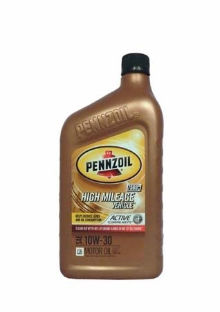 Моторное масло PENNZOIL High Mileage Vehicle SAE 10W-30 (0,946л)