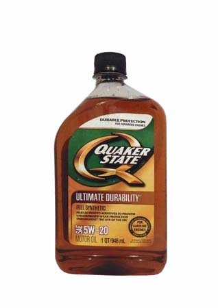 Моторное масло QUAKER STATE Ultimate Durability SAE 5W-20 (0,946л)