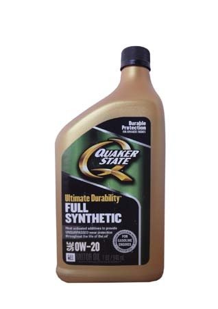 Моторное масло QUAKER STATE Ultimate Durability SAE 0W-20 (0,946л)