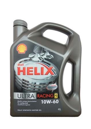 Моторное масло SHELL Helix Ultra Racing SAE 10W-60 (4л)