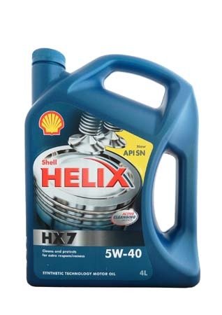 Моторное масло SHELL Helix HX7 SAE 5W-40 (4л)