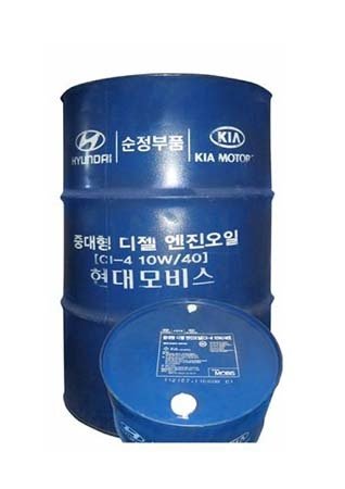 Моторное масло HYUNDAI SAE 10W-40 CI-4 (200л)