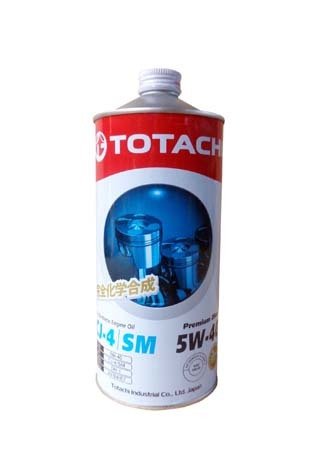 Моторное масло TOTACHI Premium Diesel Fully Synthetic CJ-4/SM SAE 5W-40 (1л)