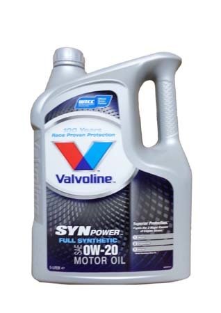 Моторное масло VALVOLINE Synpower SAE 0W-20 (5л)