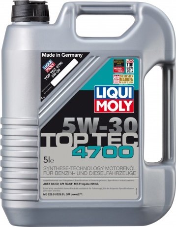 Моторное масло Top Tec 4700 5W-30 (HC- синтетическое, 5л)