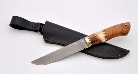 Нож Егерь (булат, орех, рог лося), KNIFE YARD, 00522