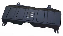 Защита картера и КПП АвтоБРОНЯ для Geely Emgrand X7 (V - 1.8; 2.0; 2.4) 2016-2018, сталь 2 мм, с кре