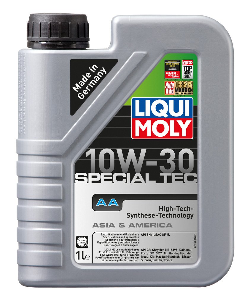LiquiMoly НС-синт. мот.масло Special Tec AA 10W-30 SN GF-5 (1л)