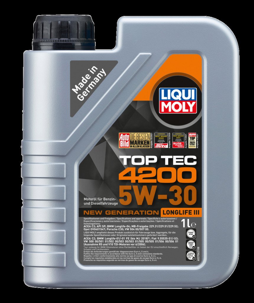 Масло моторное Top Tec 4200 5W30 (HC - синтетическое,1л)