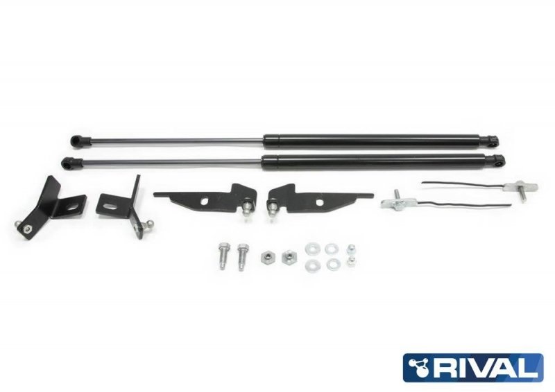 Амортизаторы капота RIVAL (2 шт.) Toyota Highlander 2013-