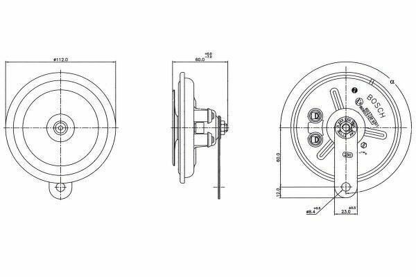 ГОРН NORMALE TONE FD4 24V