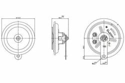 ГОРН NORMALE TONE FD4 24V