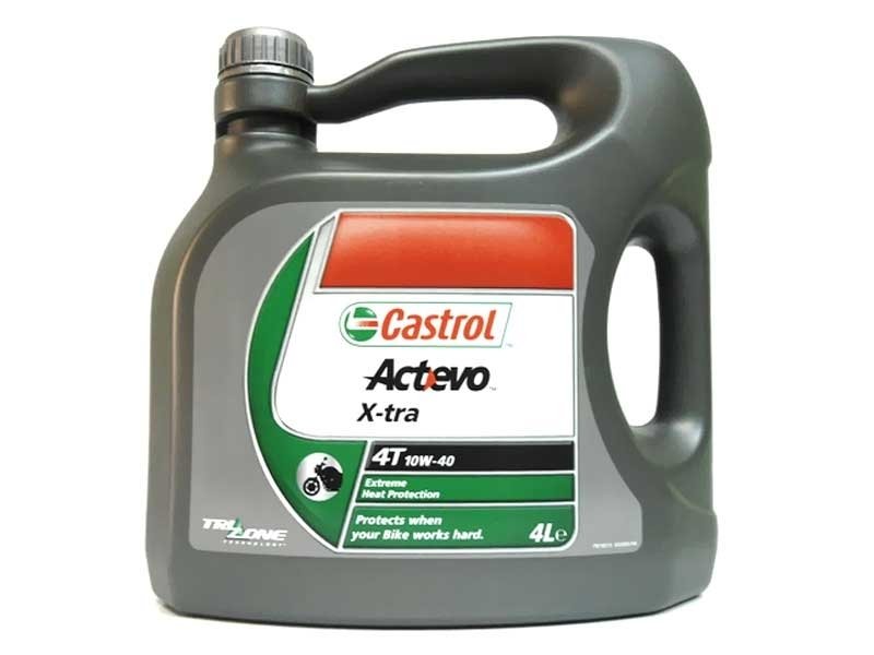 Моторное масло CASTROL Act>Evo 4T, 10W-40, 4л, 152C32