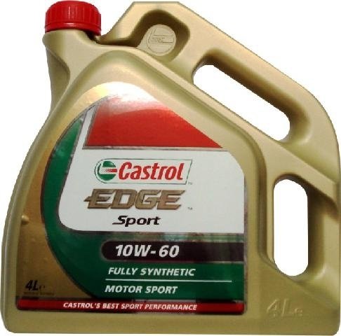 Моторное масло CASTROL EDGE sport, 10W-60, 4л, 4637430090