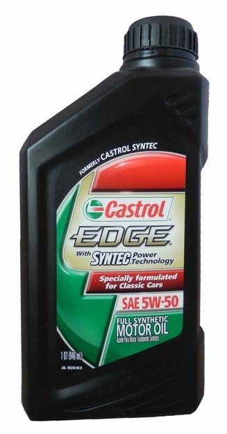 079191262504 Моторное масло CASTROL EDGE With Syntec Power Technology SAE 5W-50 (0,946л)