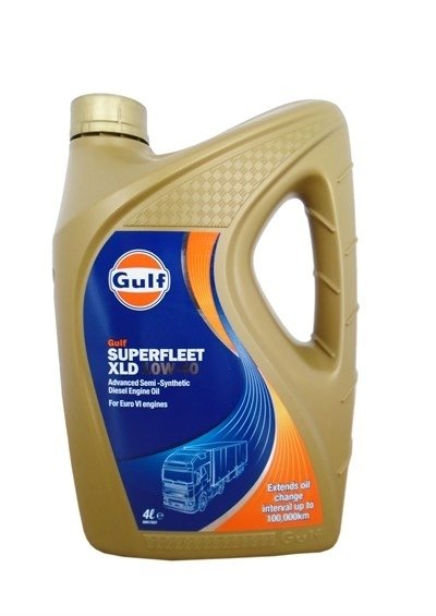 Моторное масло GULF Superfleet XLD, 10W-40, 4л, 5056004118628