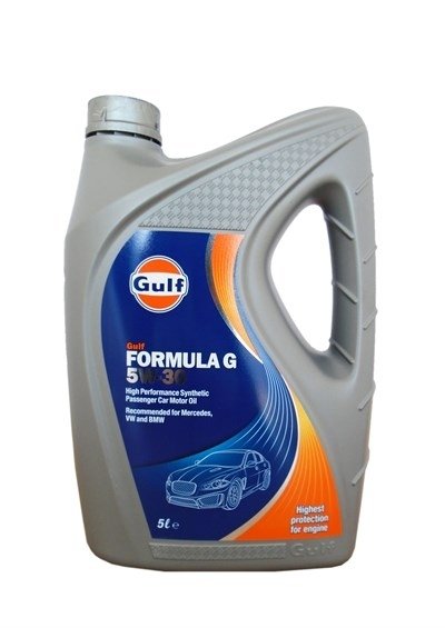 Моторное масло GULF Formula G, 5W-30, 5л, 5056004112930