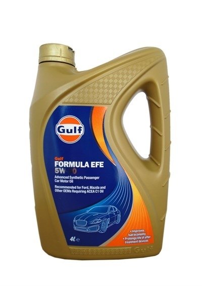 Моторное масло GULF Formula EFE, 5W-30, 4л, 5056004112428