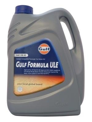 Моторное масло GULF Formula ULE, 5W-40, 5л, 8717154959697