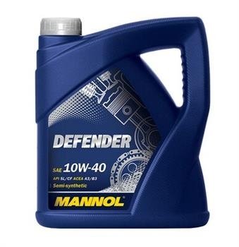 Моторное масло MANNOL Stahlsynt Defender, 10W-40, 4л, 4036021402567