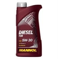 Моторное масло MANNOL Diesel TDI, 5W-30, 1л, DI10136