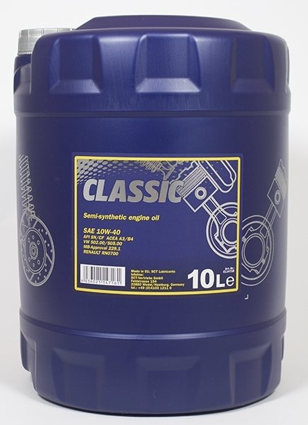 Моторное масло MANNOL Classic, 10W-40, 10л, CL14716