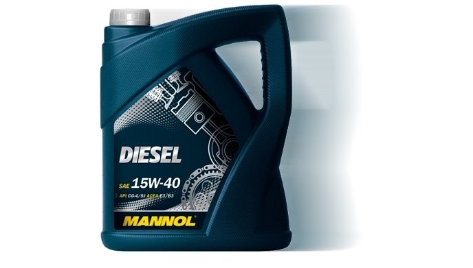 Моторное масло MANNOL DIESEL, 15W-40, 5л, DL50585