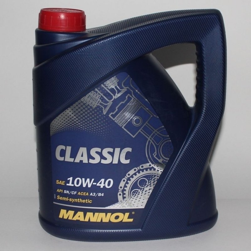 Моторное масло MANNOL Classic, 10W-40, 7 л, 4036021147178