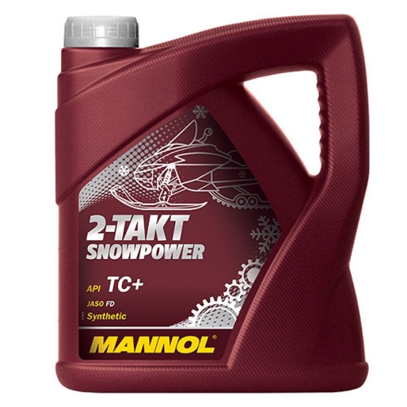Моторное масло MANNOL 2-ТAKT SNOWPOWER, 4 л, 4036021401676