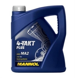 Масло моторное полусинтетическое "4-takt plus 10w-40", 4л