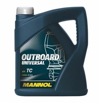 Моторное масло MANNOL Outboard Universal, 4 л, 4036021401775