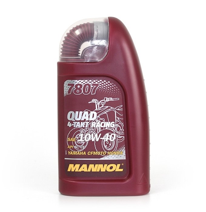 Моторное масло MANNOL 4-Takt Racing Quad, 10W-40, 1 л, HL10233