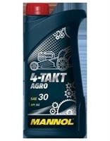 Моторное масло MANNOL 4-Takt AGRO, 30, 1 л, 4036021102054