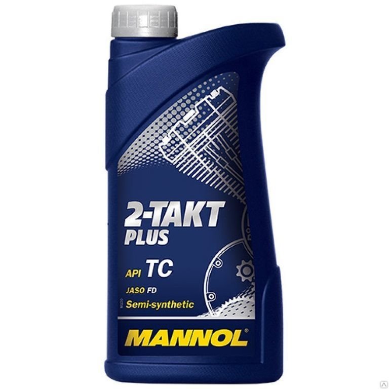 Моторное масло MANNOL 2-takt plus, 1 л, TT10165