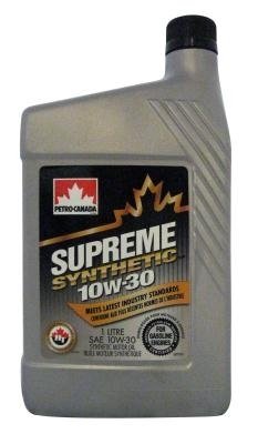 Моторное масло PETRO-CANADA Supreme Synthetic, 10W-30, 1л, 055223608397