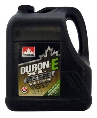 Моторное масло PETRO-CANADA Duron E XL Synthetic Blend, 15W-40, 4л, 055223601138