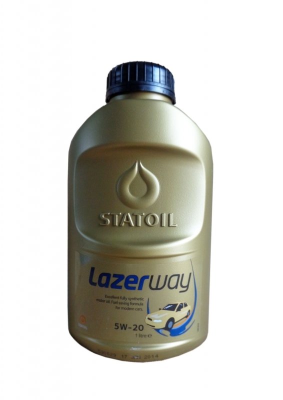 Моторное масло STATOIL LAZERWAY, 5W-20, 1л, 1000845