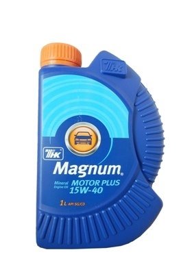 Моторное масло ТНК Magnum Motor Plus, 15W-40, 1л, 40614432