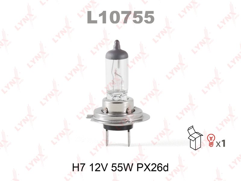 Лампа галогенная H7 12V 55W PX26D