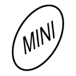 Эмблема MINI с клеящейся пленкой