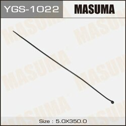 Хомут пластиковый 5,0 x 350 черный MASUMA YGS1022