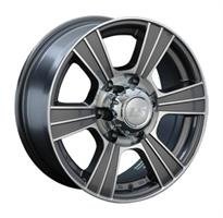 Колесный диск LS Wheels 160 7x16/5x139,7 D73.1 ET35 серый полированный (GMF)