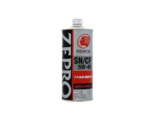 Масло моторное Zepro Euro Spec SN/CF 5W-40 1л