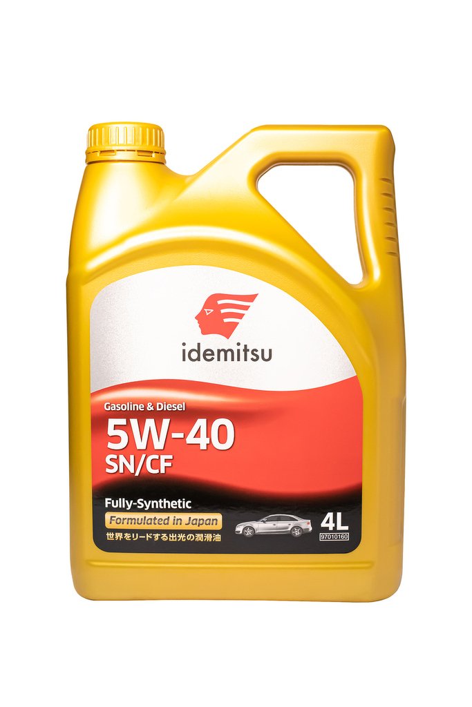 Масло моторное синтетическое 5W-40 IDEMITSU SN/CF FULLY-SYNTHETIC 4л