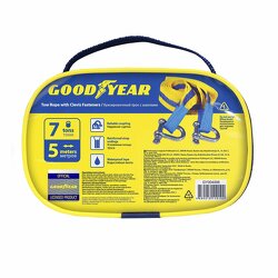 Трос буксировочный с шаклами goodyear 7 тонн, 5 метров