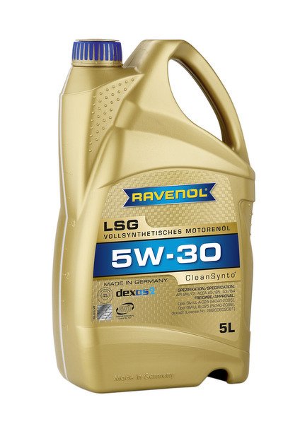 Моторное масло RAVENOL LSG, 5W-30, 5л, 4014835722750
