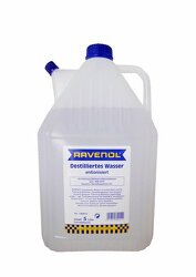 1360010-005-01-001_Дистиллированная вода RAVENOL destilliertes Wasser (5л) спец.канистра