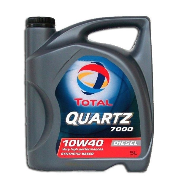 Моторное масло TOTAL QUARTZ 7000 Diesel, 10W-40, 5л, 148646